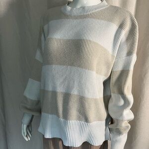 Moon & Madison Soft White Knit Top